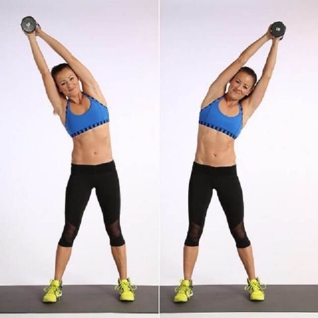 He leans to the side