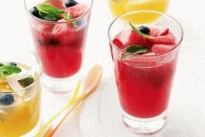 Menu for pancreatitis