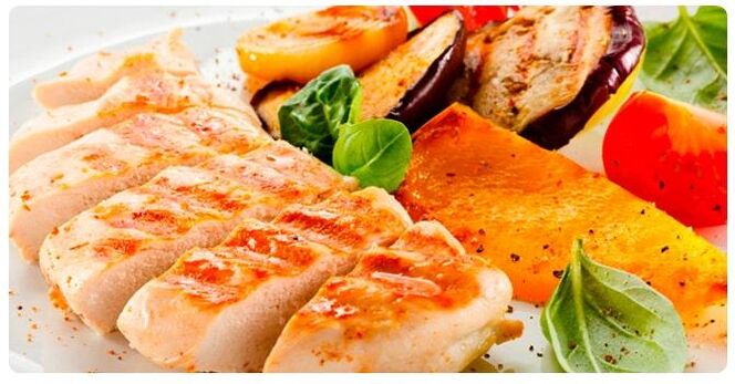 Grilled chicken fillet - a delicious dish for the day of the chicken of the 6 Petals diet